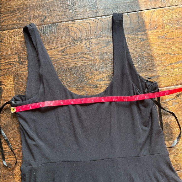 Athleta black Santorini midi dress NWOT size medium - Picture 5 of 13
